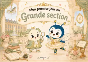 Aperçu - Affichage - Pancartes de rentrée avec Pépin et Lumi (thème Versailles) - Page 3
