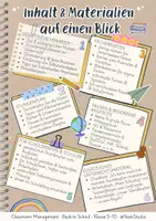 Vorschau - Mal- und Bastelvorlagen - Stundenplan & Tagesstruktur - Classroom Managment - Seite 2