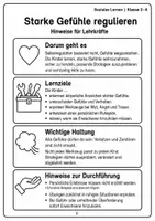 Vorschau - Arbeitsblätter - Gefühle regulieren Klasse 2 3 4 - Seite 1