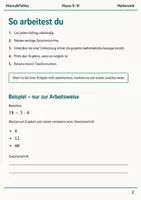 Vorschau - Arbeitsblätter - Terme und Formeln Basisscreening Klasse 9–10 - Seite 1
