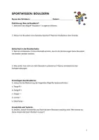Vorschau - Arbeitsblätter - Sportwissen – Fitness & Bewegung | Ausdauer, Kraft & Bouldern - Seite 2