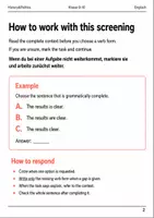 Vorschau - Arbeitsblätter - Basisscreening Englisch Klasse 9–10 Zeitformen - Seite 1