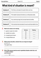 Vorschau - Arbeitsblätter - Basisscreening Conditionals Englisch Klasse 9–10 - Seite 2