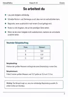 Vorschau - Arbeitsblätter - Basisscreening Chemie Atombau Klasse 9–10 - Seite 1