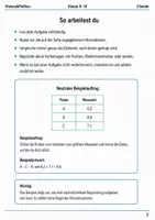 Vorschau - Arbeitsblätter - Periodensystem Basisscreening Klasse 9–10 - Seite 1