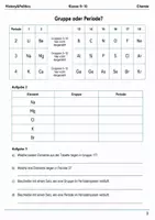 Vorschau - Arbeitsblätter - Periodensystem Basisscreening Klasse 9–10 - Seite 2