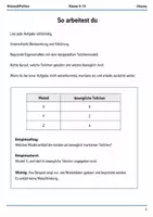 Vorschau - Arbeitsblätter - Metallbindung Basisscreening Chemie Klasse 9–10 - Seite 1