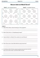 Vorschau - Arbeitsblätter - Metallbindung Basisscreening Chemie Klasse 9–10 - Seite 3
