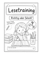 Vorschau - Arbeitsblätter - Richtig oder falsch? – Sätze lesen & Leseflüssigkeit trainieren - Seite 3
