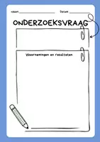Voorbeeld - Onderzoeksboekje - Pagina 2