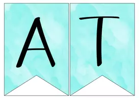 Vorschau - Mal- und Bastelvorlagen - Wimpel - Klassenzimmer - Mathe - Seite 2