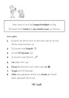 Vorschau - Arbeitsblätter - Blitzlesen · Basiswortschatz – Häufigkeitswörter A bis Z - Seite 3