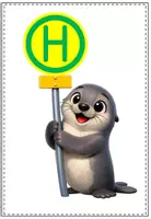 Vorschau - Poster - Haltestelle Seehundklasse #Klassentier - Seite 1