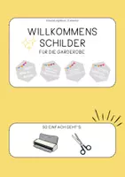 Vorschau - Poster - Willkommensschilder Kindergarten – Garderobenschilder für Kinder - Deckblatt