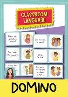 Vista previa - Juegos / Gamificación - Dominó de Classroom Language (inglés) | Recurso didáctico para la clase de inglés y la vuelta al cole - Portada