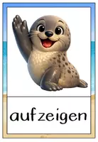 Vorschau - Poster - Regeln Klassenregeln für die Seehundklasse #Klassentier - Seite 1