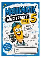Vorschau - Merkblätter - Mathe 5 Hefteinträge Teil 1 Klasse 5 Grundrechenarten Geometrie Größen - Deckblatt