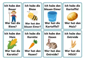 Vorschau - Spiele - Lesespiel "Auf dem Bauernhof" - Seite 2
