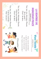 Aperçu - Affichage - Cahier de comptines pour la maternelle - Page de couverture
