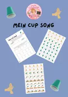 Vorschau - Arbeitsblätter - Mein Cup Song - Deckblatt