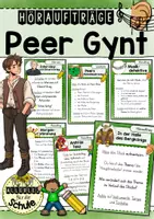 Vorschau - Stundenentwürfe - Peer Gynt - Höraufträge und Zusatzaufgaben I Werkhören im Musikunterricht I Klasse 3, 4, 5 - Deckblatt