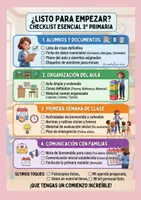 Vista previa - Fichas informativas / Documentos de lectura - PRIMEROS DÍAS DE CLASE - 3º PRIMARIA - página 2