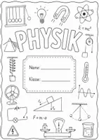 Vorschau - Arbeitsblätter - Deckblatt Physik - Deckblatt