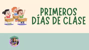 Vista previa - Fichas informativas / Documentos de lectura - INFORMACIÓN ÚTIL PARA LOS PRIMEROS DÍAS CLASE - Portada
