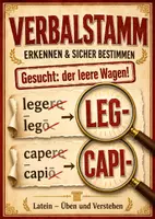 Vorschau - Arbeitsblätter - Latein: Verbalstamm gesucht - Deckblatt