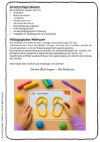 Vorschau - Fördermaterial/Inklusion - Sommer kneten – Knetkartei zur Feinmotorik für Kindergarten, Vorschule, Grundschule & Förderunterricht - Seite 3
