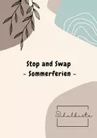 Vorschau - Spiele - Stop and Swap - Erzählen von den Sommerferien - Deckblatt