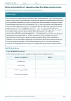 Vorschau - Arbeitsblätter - Arbeitsblatt Mathematik Klasse 7 – Wahrscheinlichkeit und Zufallsexperimente - Deckblatt