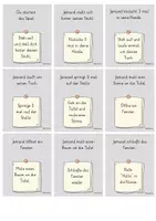 Vorschau - Spiele - Lustiges Lesespiel mit Bewegung - Seite 1