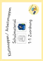 Vorschau - Fördermaterial/Inklusion - Schulmaterial Klettmappe 1-1 Zuordnung Förderschule Geistige Entwicklung - Seite 3
