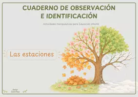 Vista previa - Hojas de trabajo - Las estaciones: cuaderno de observación e identificación - página 1
