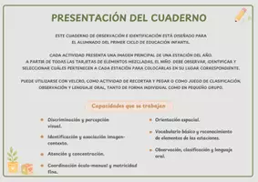 Vista previa - Hojas de trabajo - Las estaciones: cuaderno de observación e identificación - página 2