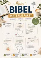 Vorschau - Arbeitsblätter - Mein Bibel Materialpaket – Entdecken, Verstehen & Weitergeben ✝️📖 - Deckblatt