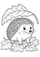 Vorschau - Arbeitsblätter - Ausmalbilder Herbst / kostenlose Ausmalbilder Kita - Seite 1