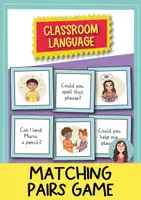 Vista previa - Juegos / Gamificación - Classroom Language – Juego de parejas tipo memory (Inglés) - Portada