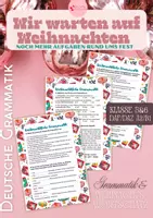 Vorschau - Arbeitsblätter - Wir warten auf Weihnachten – NOCH MEHR Aufgaben rund ums Fest - Deckblatt
