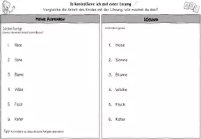 Vorschau - Anderer Materialtyp - Selbstkontrolle lernen I richtig kontrollieren I Fehlerdetektiv - Seite 3