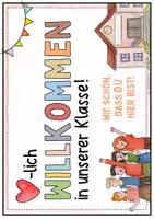 Vorschau - Poster - Willkommen - Türschilder / Schuljahresanfang Schuljahresbeginn - Seite 2