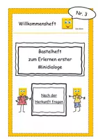Vorschau - Unterrichtsreihen - Klaro Willkommensheft Nr. 3 nach der Herkunft fragen - Deckblatt