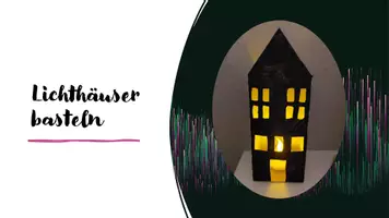 Vorschau - Mal- und Bastelvorlagen - Bastelanleitung Lichthaus Tetrapack Weihnachten - Seite 1