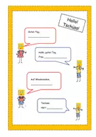 Vorschau - Unterrichtsreihen - Klaro Willkommensheft Nr. 1 Begrüßung und Verabschiedung - Seite 2