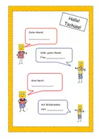 Vorschau - Unterrichtsreihen - Klaro Willkommensheft Nr. 1 Begrüßung und Verabschiedung - Seite 3