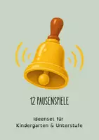 Vorschau - Präsentationen/Tafelbilder - 12 einfache Pausenspiele - Deckblatt