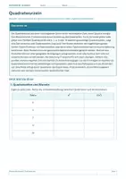 Vorschau - Arbeitsblätter - Arbeitsblatt Mathematik Klasse 8 – Quadratwurzeln - Deckblatt