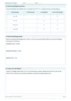 Vorschau - Arbeitsblätter - Arbeitsblatt Mathematik Klasse 8 – Satz des Pythagoras - Seite 2
