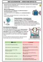 Vorschau - Arbeitsblätter - Elektromotor Aufbau Funktionsweise| Physik mit Lösungen Energieumwandlung - Seite 1